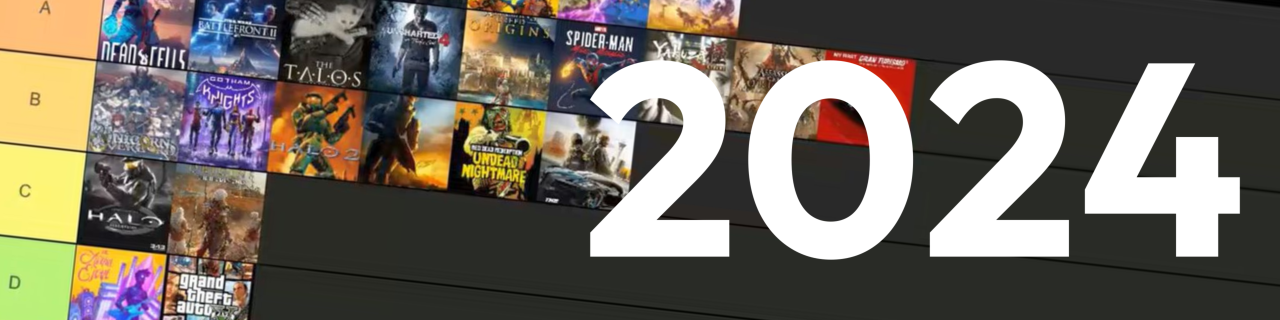 Let’s Rank My 2024 in Gaming with a Tier List